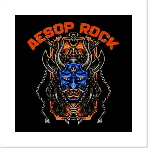 Aesop Rock Wall Art by Soysip